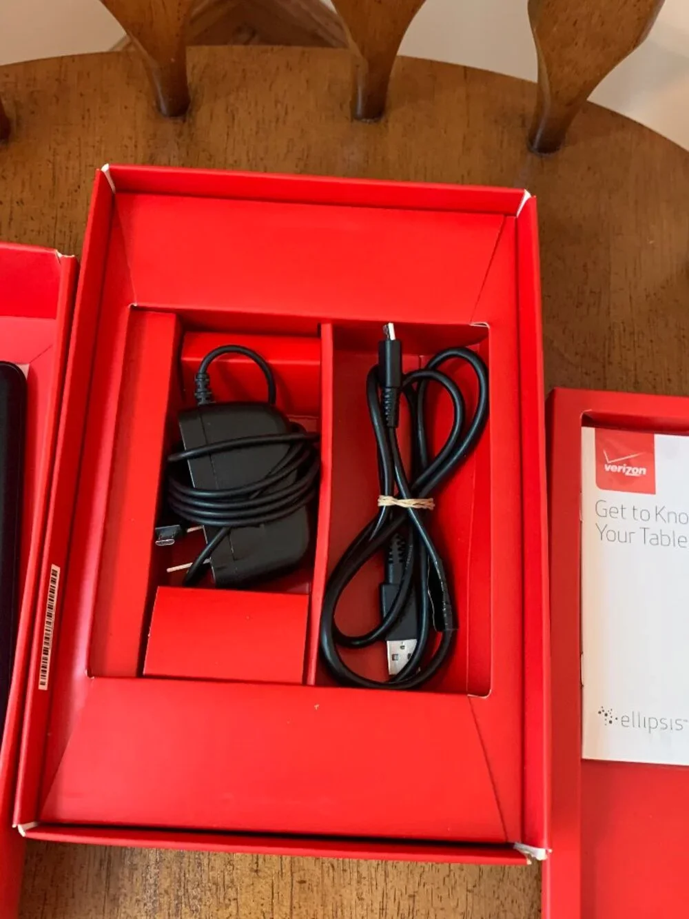 USED IN WORKING ORDER VERIZON ELLIPSIS 8 QTAQZ3, 4G